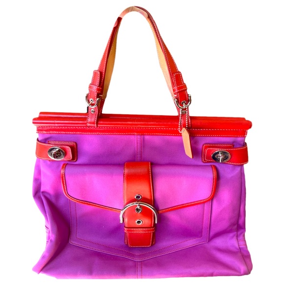 Coach Handbags - Vintage Coach Cloth Tote